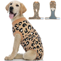 Kuoser costume de récupération pour chien—confort doux et ajustement précis pendant la guérison.