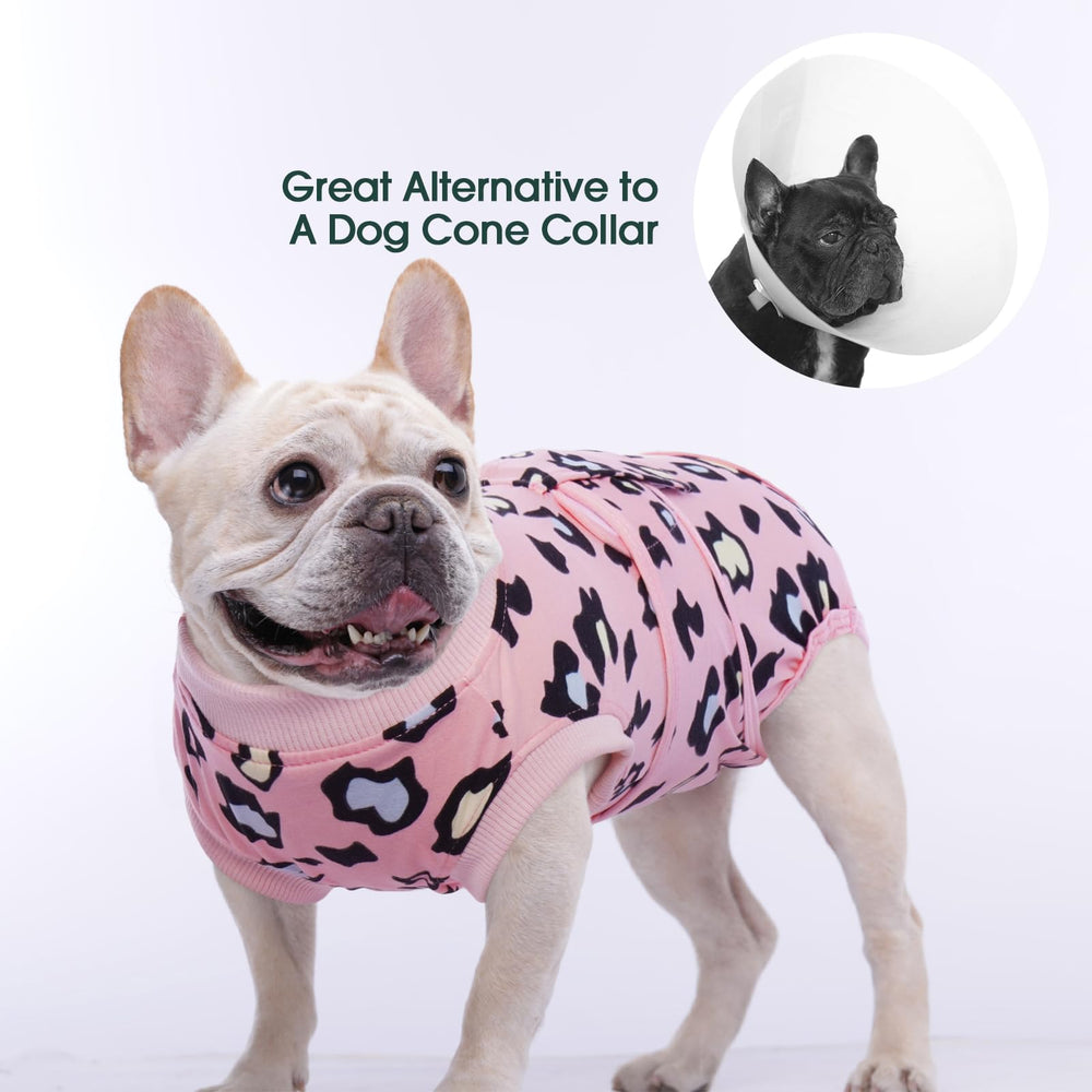 Kuoser tenue de récupération pour chien, tissu doux et durable en gros plan.