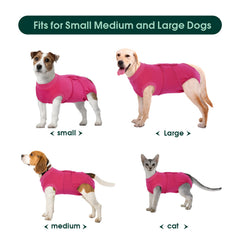 Kuoser fermeture adhésive rapide, habillage facile pour chien.
