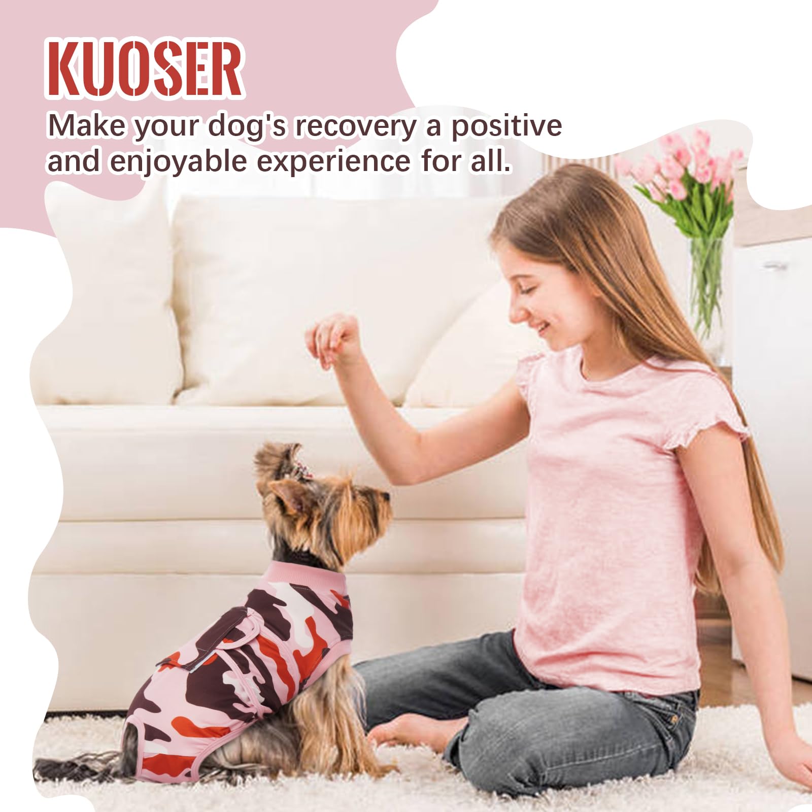 Kuoser facile à mettre et à retirer lors des pauses toilettes.