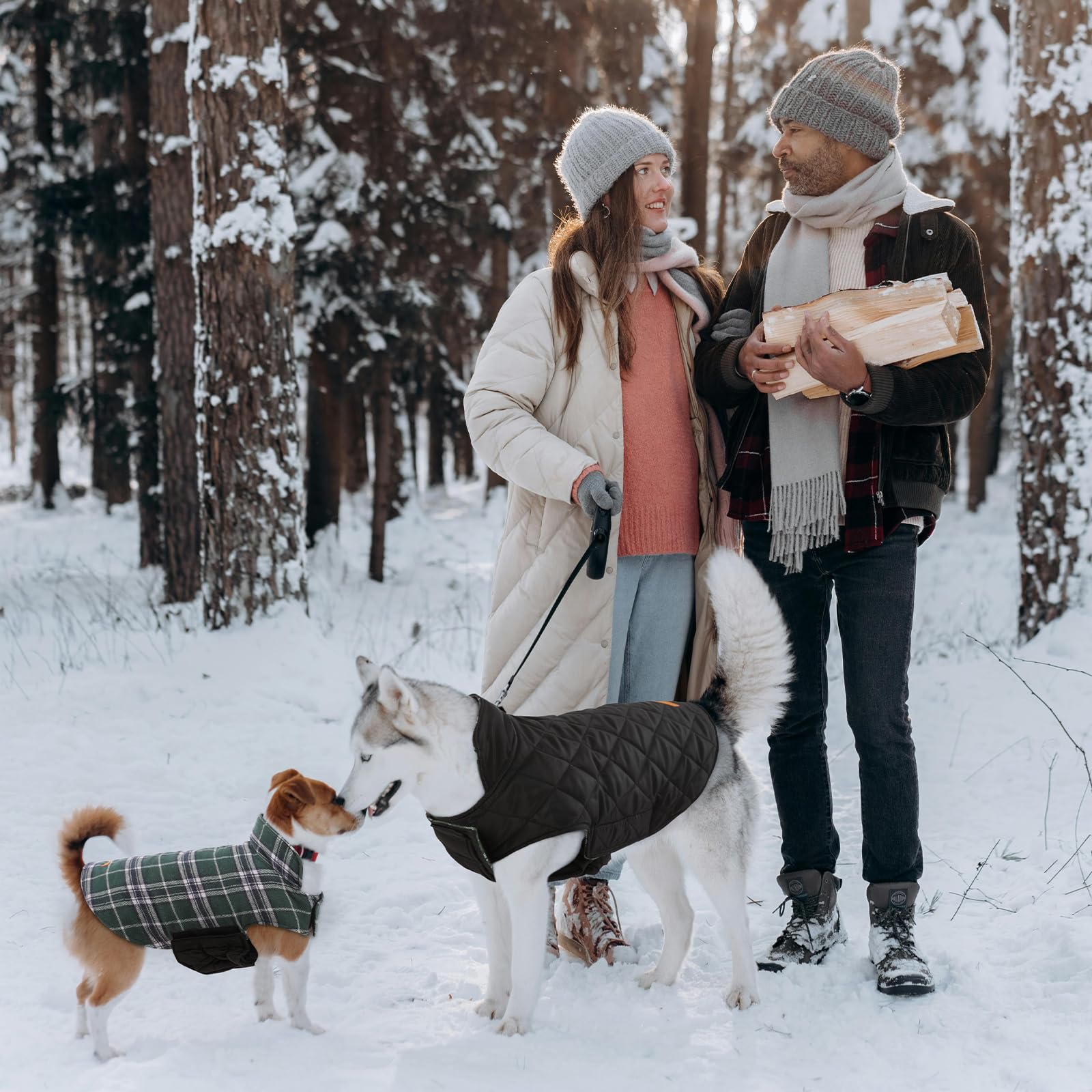 Kuoser manteau chien ajustable tailles – ajustement sûr et confortable