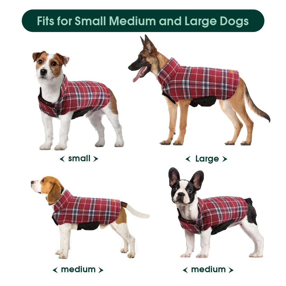 Doublure polaire Kuoser, vue intérieure pour chien, chaleur douce.