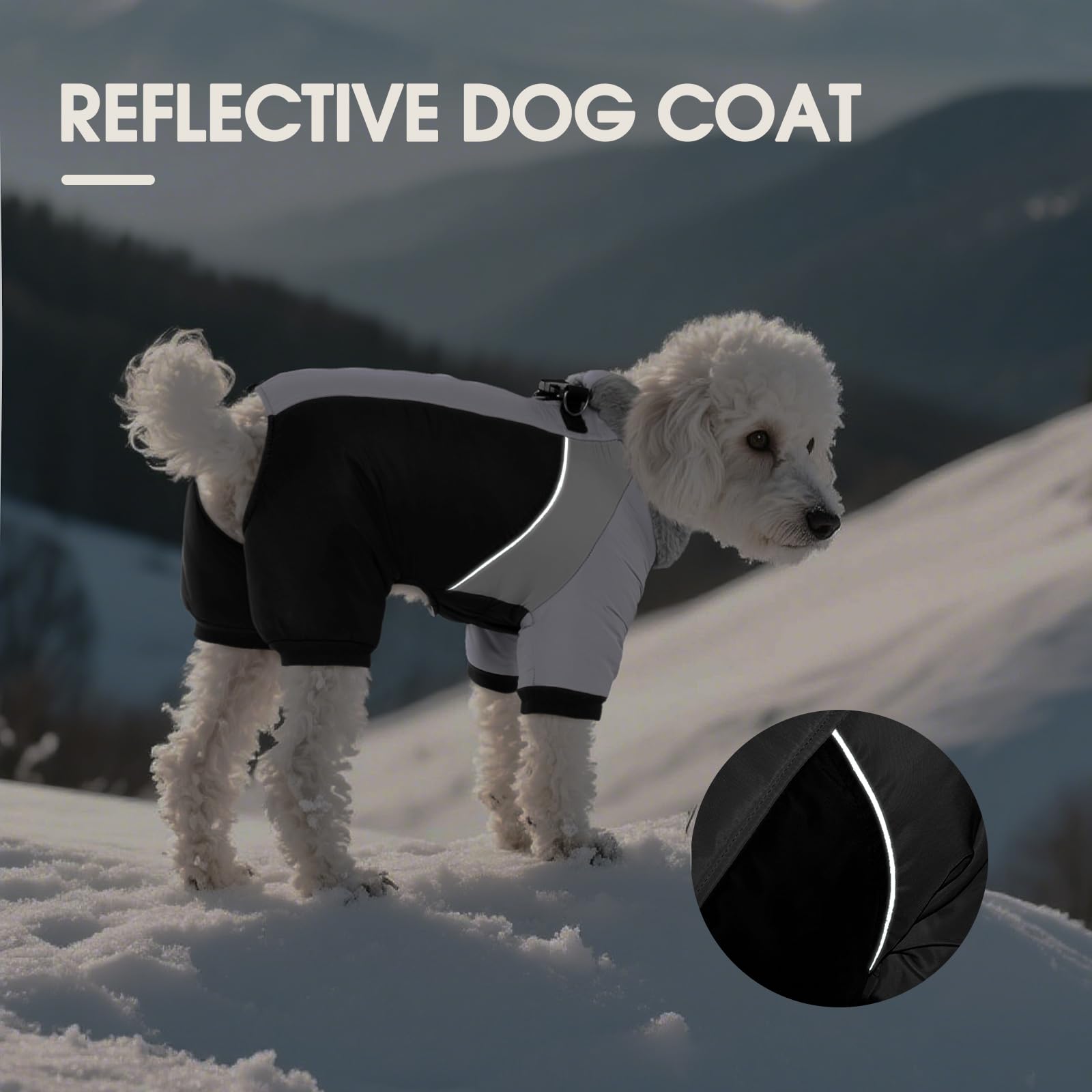 Guide des tailles Kuoser pour choisir le manteau selon le dos.