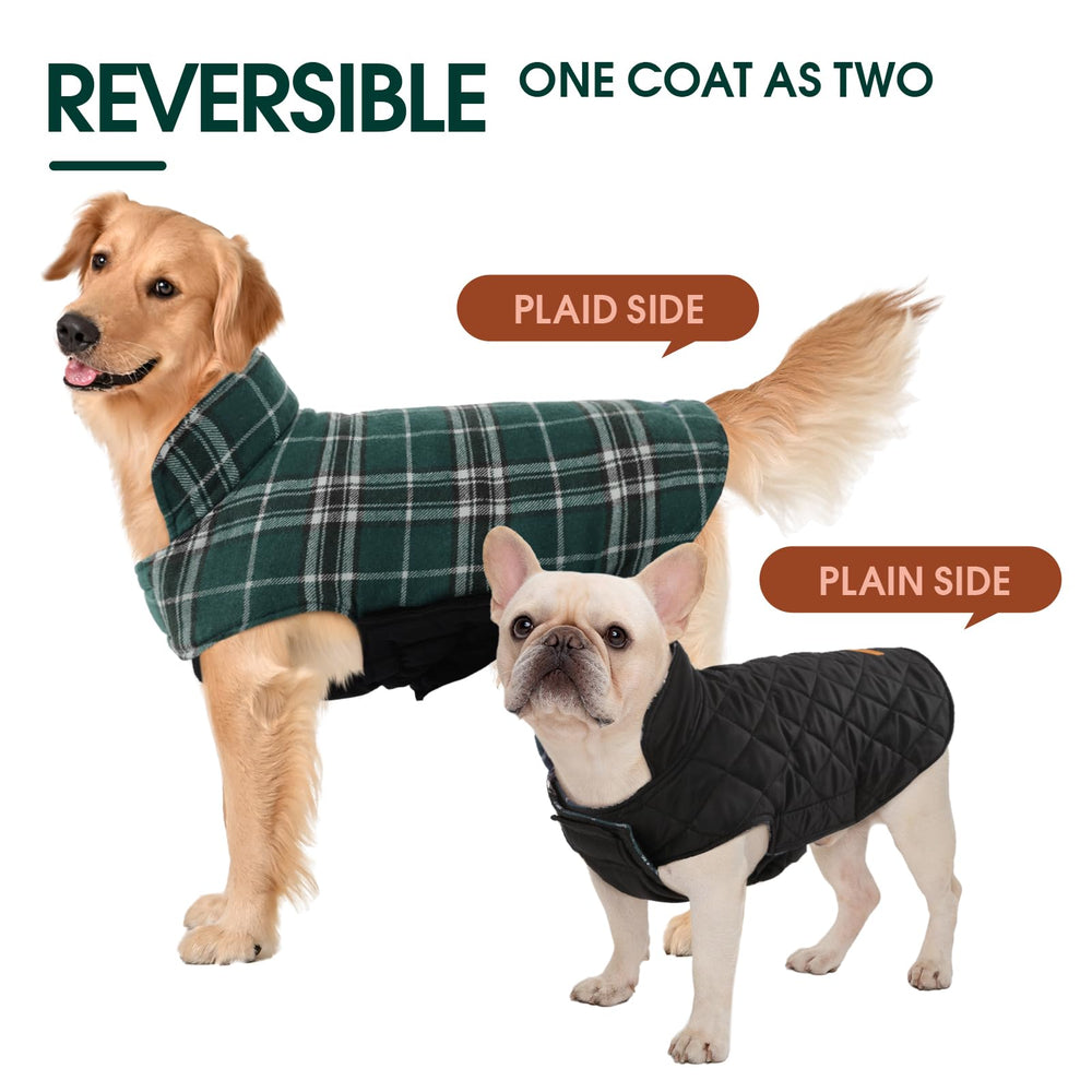 Kuoser manteau chien ouverture laisse arrière – pratique en promenade
