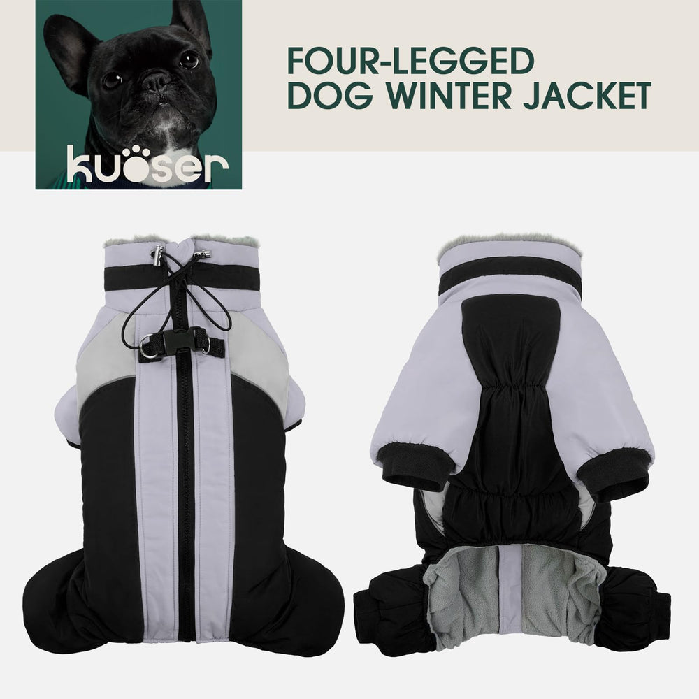 Kuoser manteau-chien-reflectif-bandes-securite: visibilité accrue en promenades nocturnes.