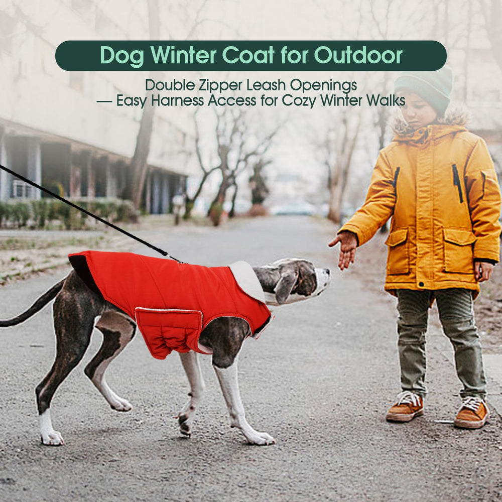 Manteau Kuoser rouge hiver, parfait pour les sorties quotidiennes et promenades