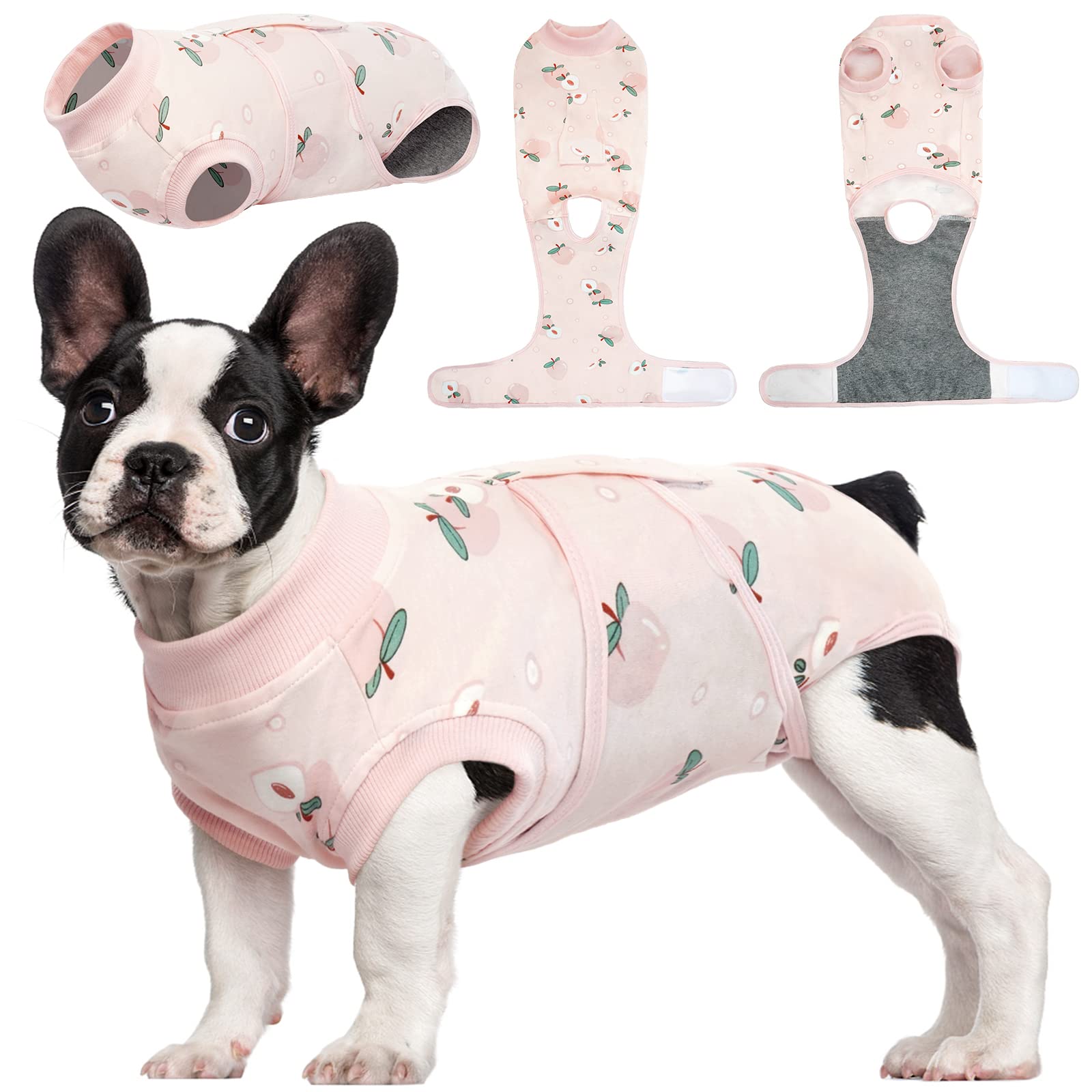 Texture douce du Kuoser Recovery Suit pour chien et chat