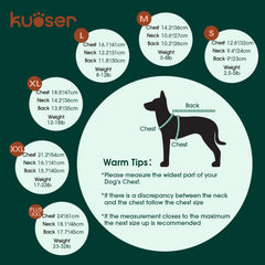 kuoser pour chien en matière douce coton-polyester, confort quotidien