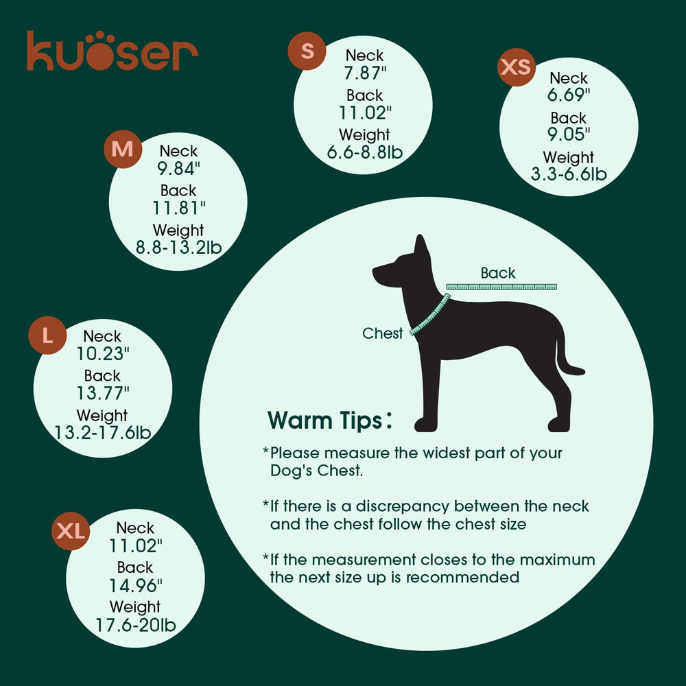 Kuoser-tailles-multiples-xs-xl pour ajustement precis
