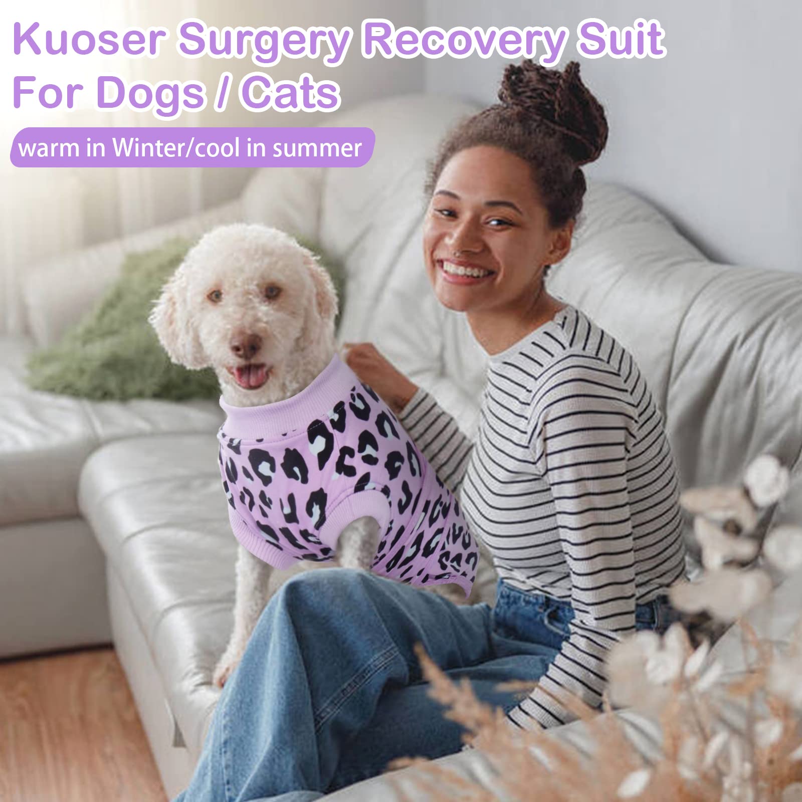 Confort durable Kuoser, taille XS à XXL adaptée à votre chien.