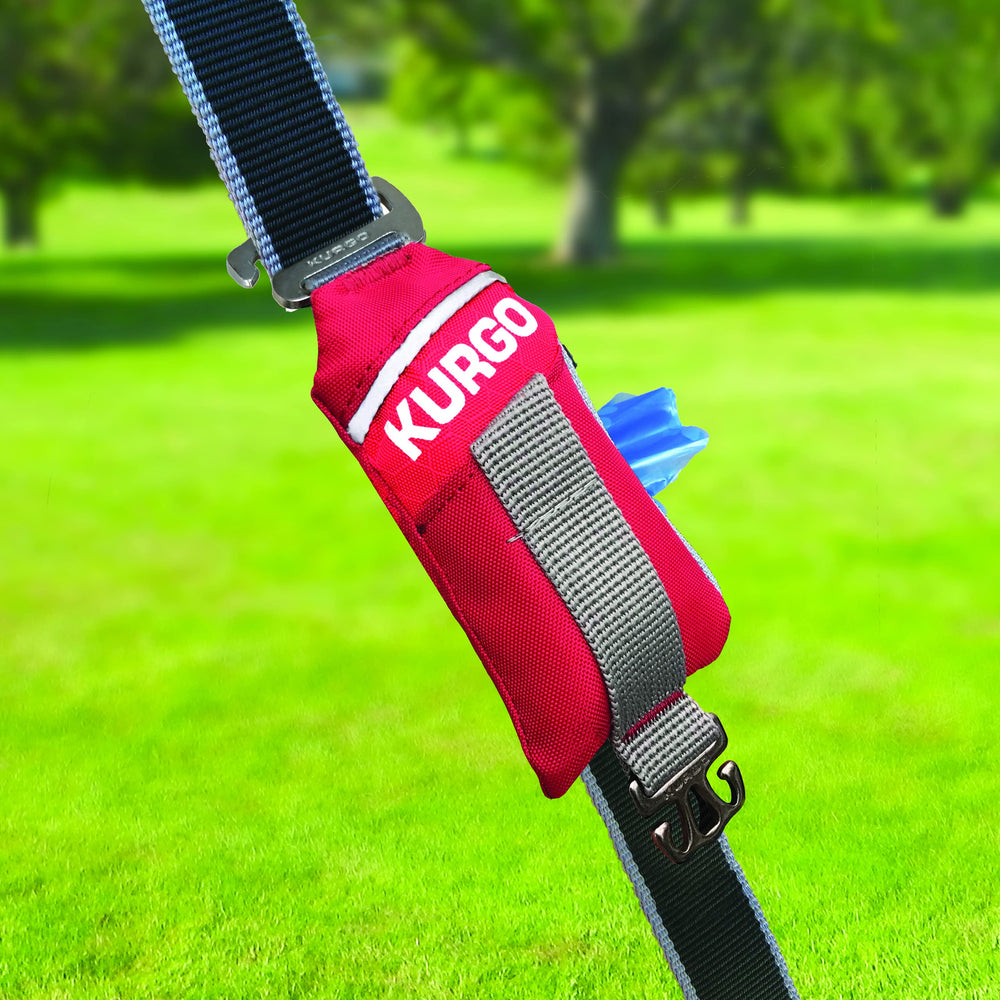 Rouleau de sacs biodégradables inclus avec Kurgo Duty Bag