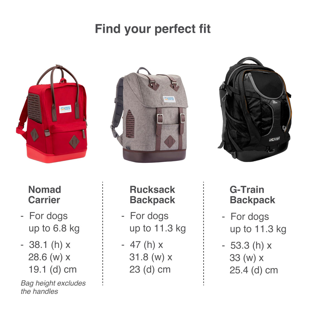 Kurgo G-Train poches zippées latérales pour ranger accessoires.
