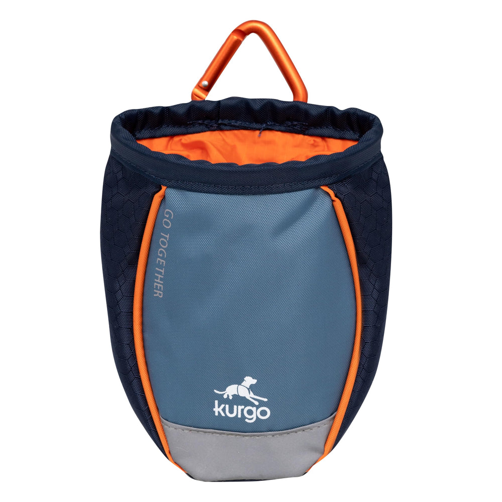 Kurgo Go Stuff It sac-traitement avec ouverture large pour un accès rapide aux friandises.