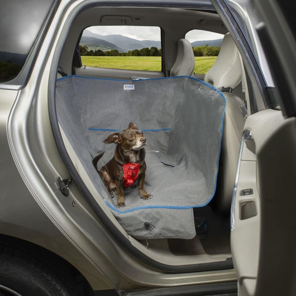 Kurgo Heather Half Hammock nettoyage facile et entretien rapide apres les trajets.