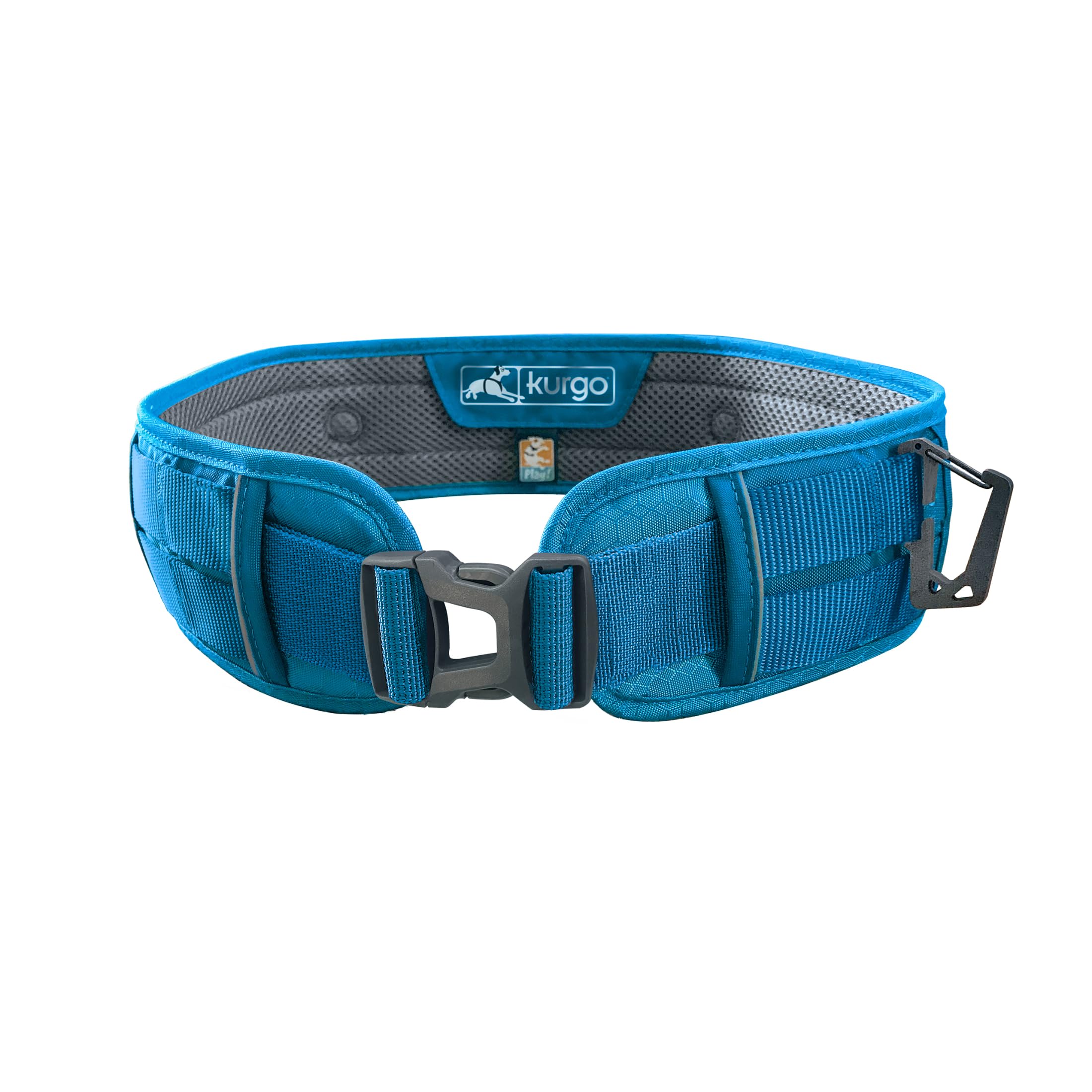 Kurgo RSG: ceinture active, vue avant; pour garder votre chien près de vous sans limiter vos mouvements