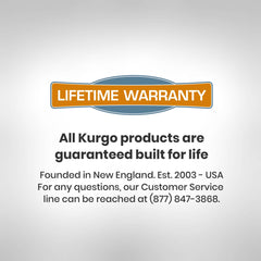 Kurgo Swivel Tether boucle de sécurité facile à installer sur la ceinture du véhicule