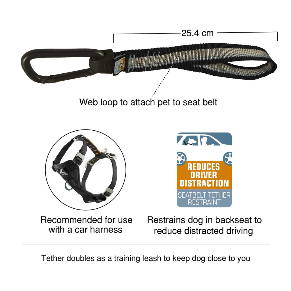 Kurgo Swivel Tether système anti-torsion évitant les enchevêtrements pendant les trajets