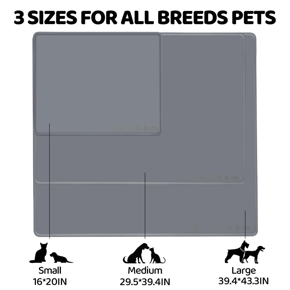 Usage quotidien du tapis KVK pour repas et hydratation des chiens