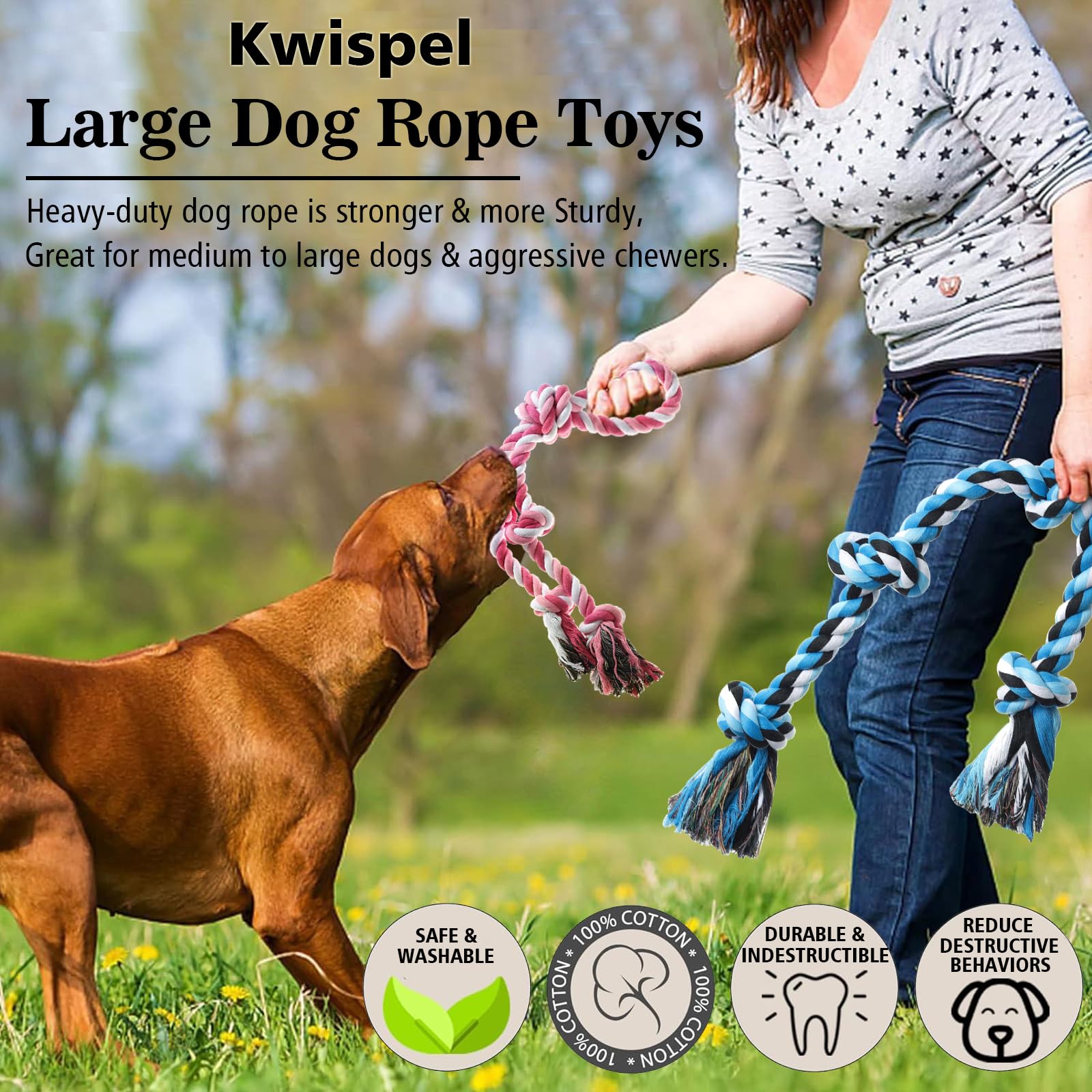 Kwispel-jouet-dentition-non-toxique : nettoyage des dents sans danger pendant le jeu.