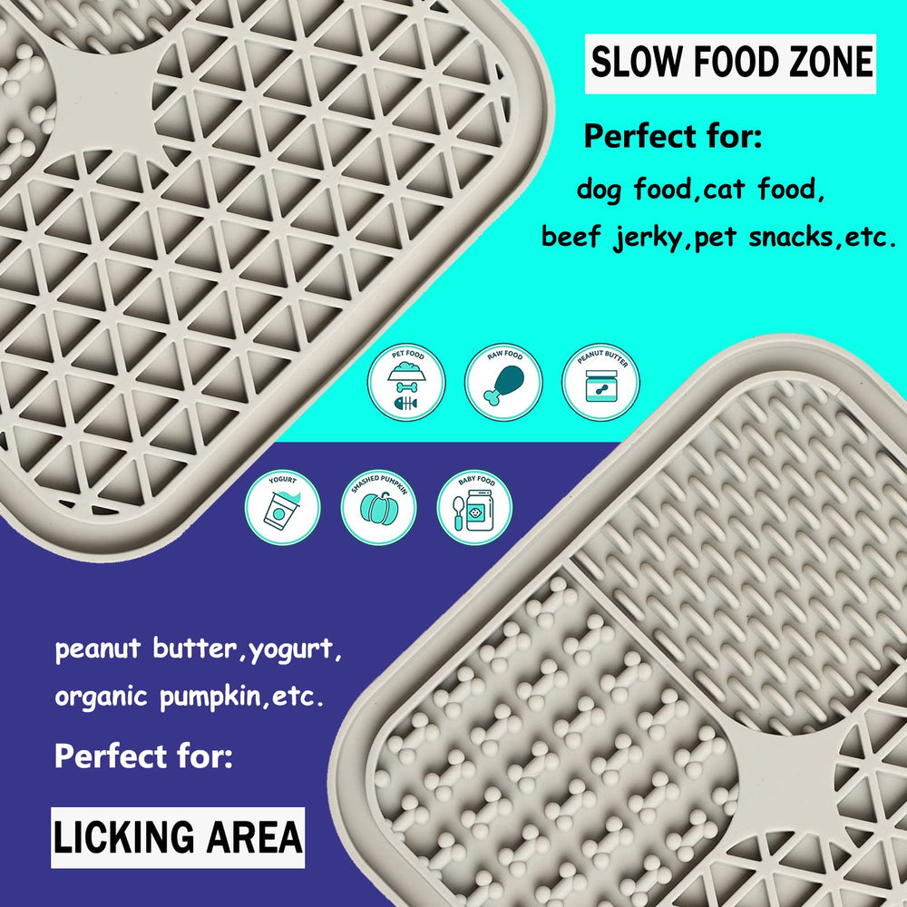 Kwispel Lick Mat bain friandises : transforme le bain en moment agréable.