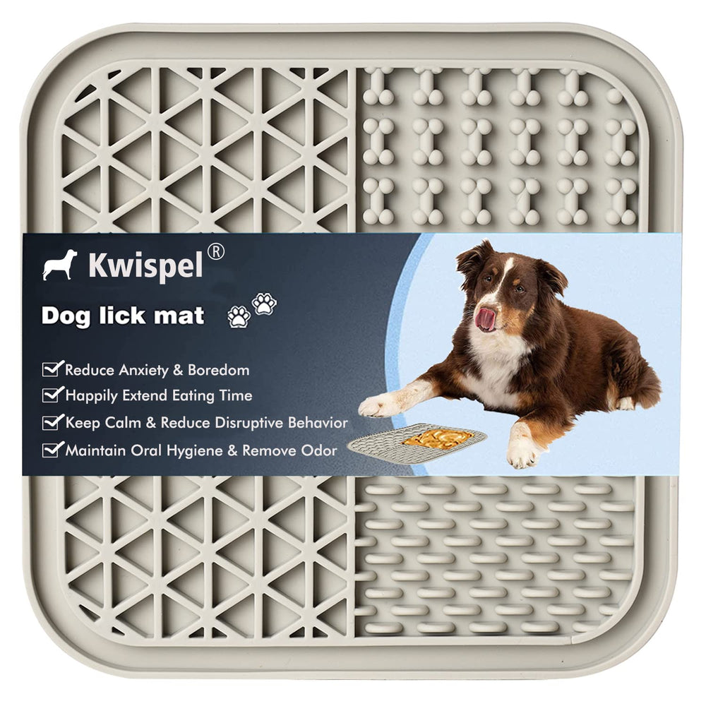 Kwispel Lick Mat ventouse bain : adhérence fiable pour un bain plus calme.