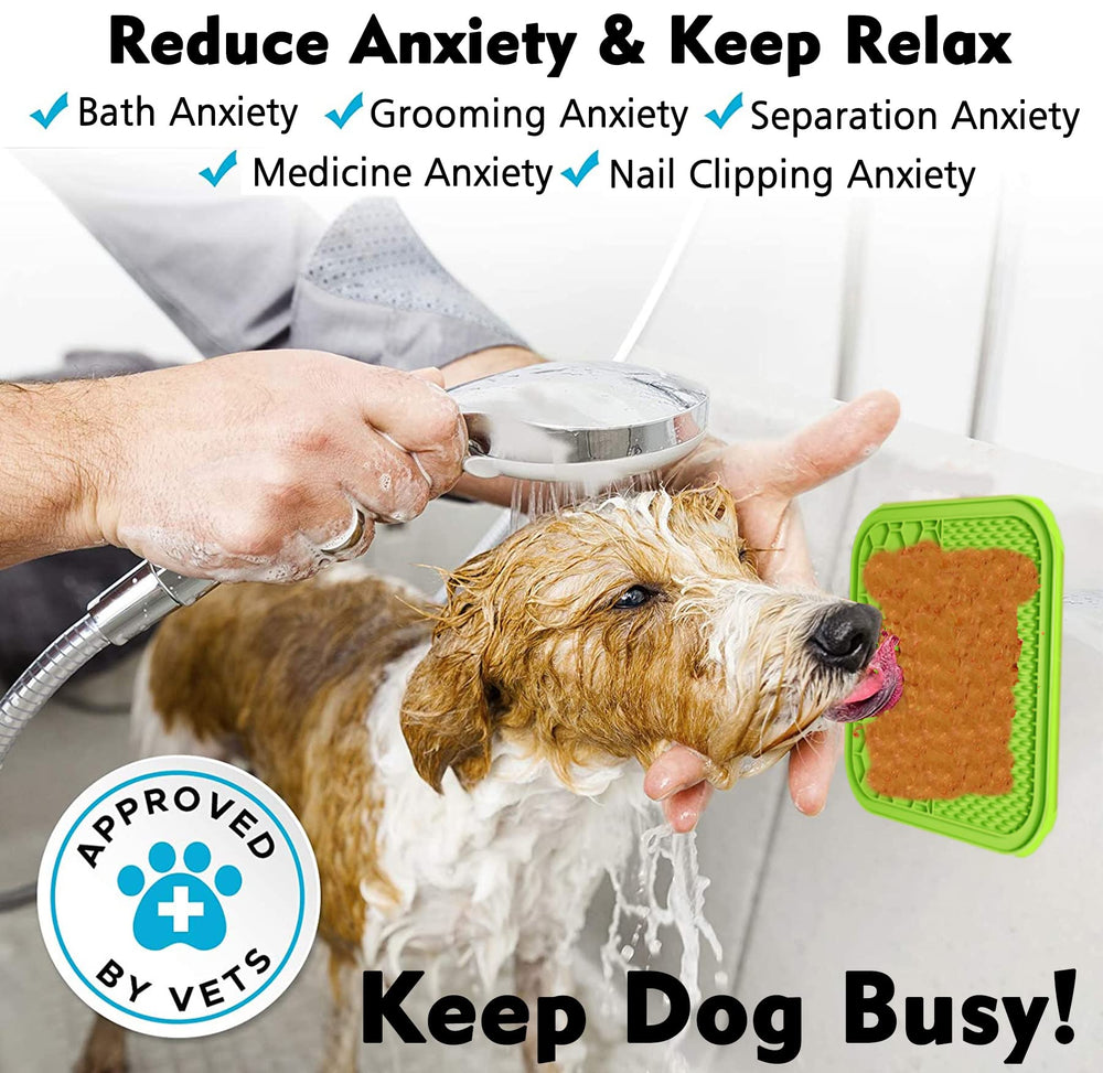 Kwispel tapis de léchage favorise un repas lent pour chien et chat.