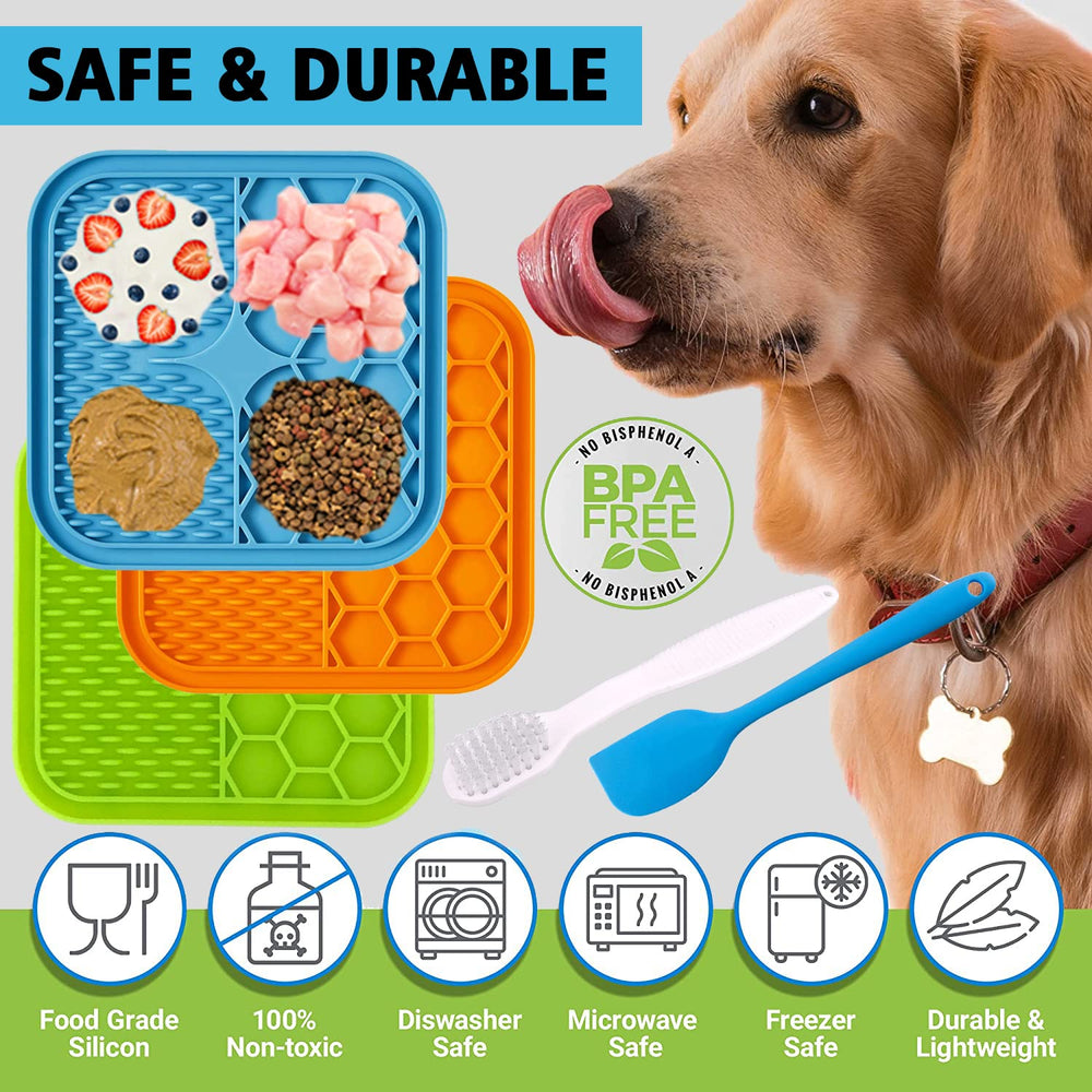 Kwispel tapis de léchage, distributeur de friandises au beurre de cacahuète.