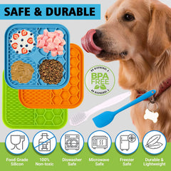 Kwispel tapis de léchage, distributeur de friandises au beurre de cacahuète.