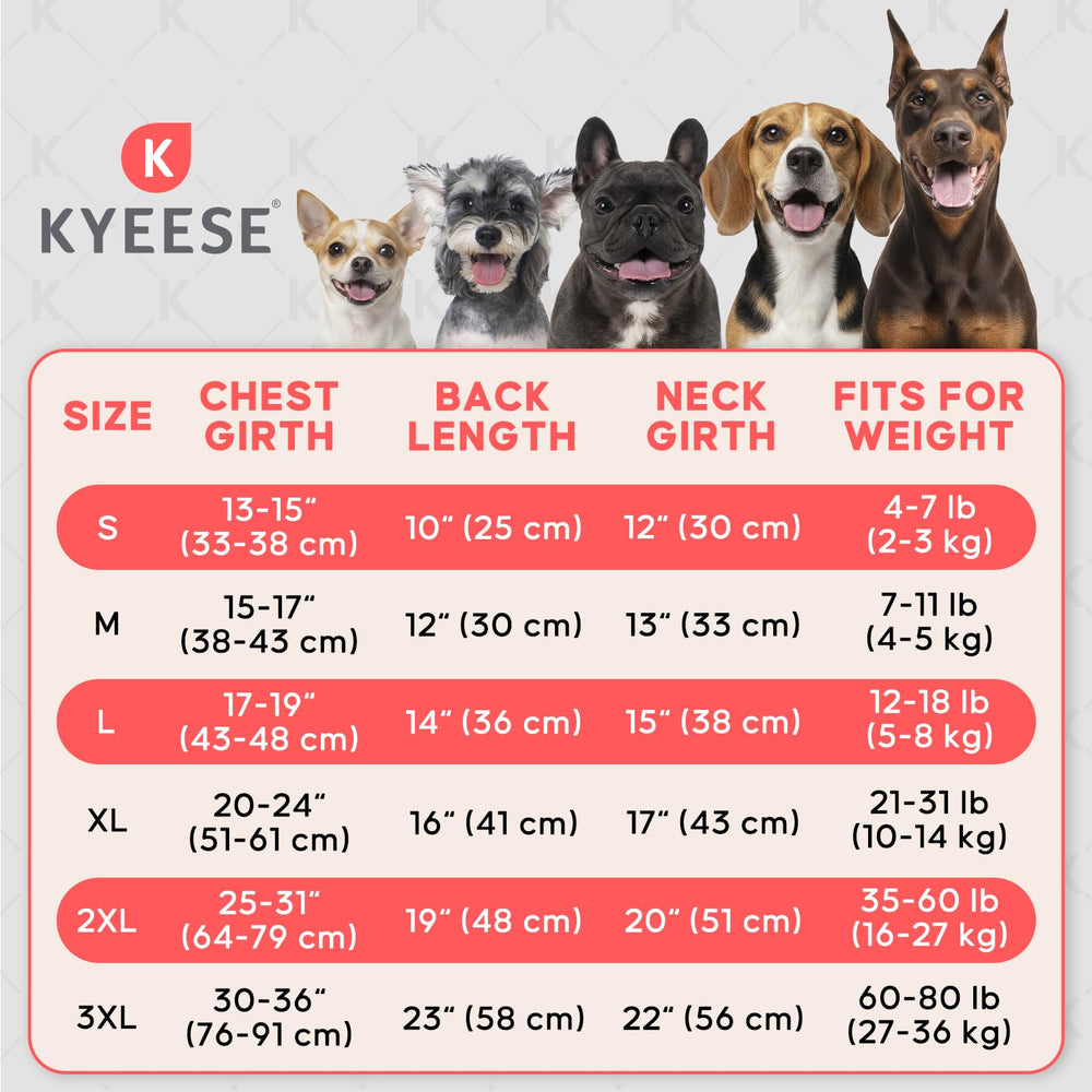 KYEESE pull velours doux sur le chien pour un confort durable.