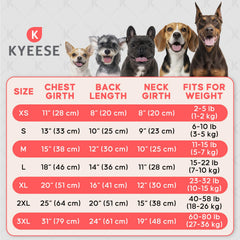 KYEESE T-shirt chien – détail étiquette réfléchissante pour sécurité