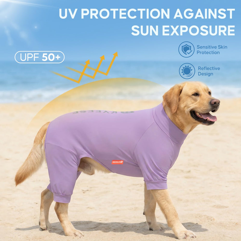KYEESE T-shirt chien – dos: étiquette réfléchissante et visibilité