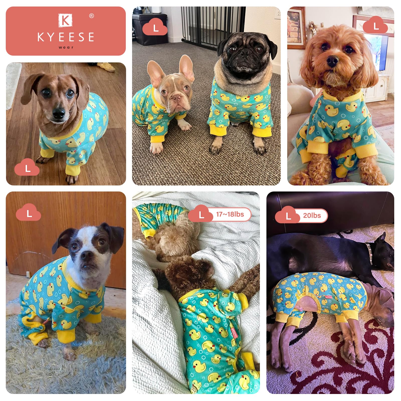 Pyjama KYEESE velours chaud, confort ideal pour les journées froides.