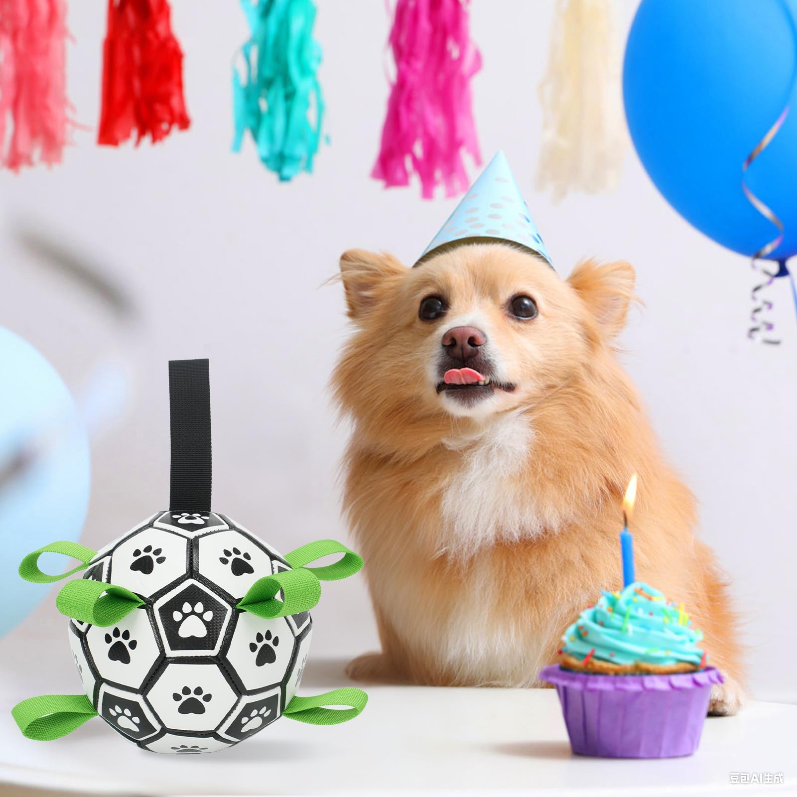 Kylinsure jouet polyvalent 6 pouces, adapté pour petits et moyens chiens.