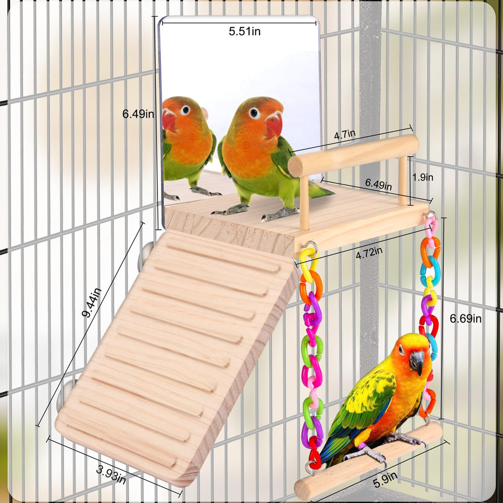 KyoukiBird balançoire-acrylique: exercice et équilibre en douceur.