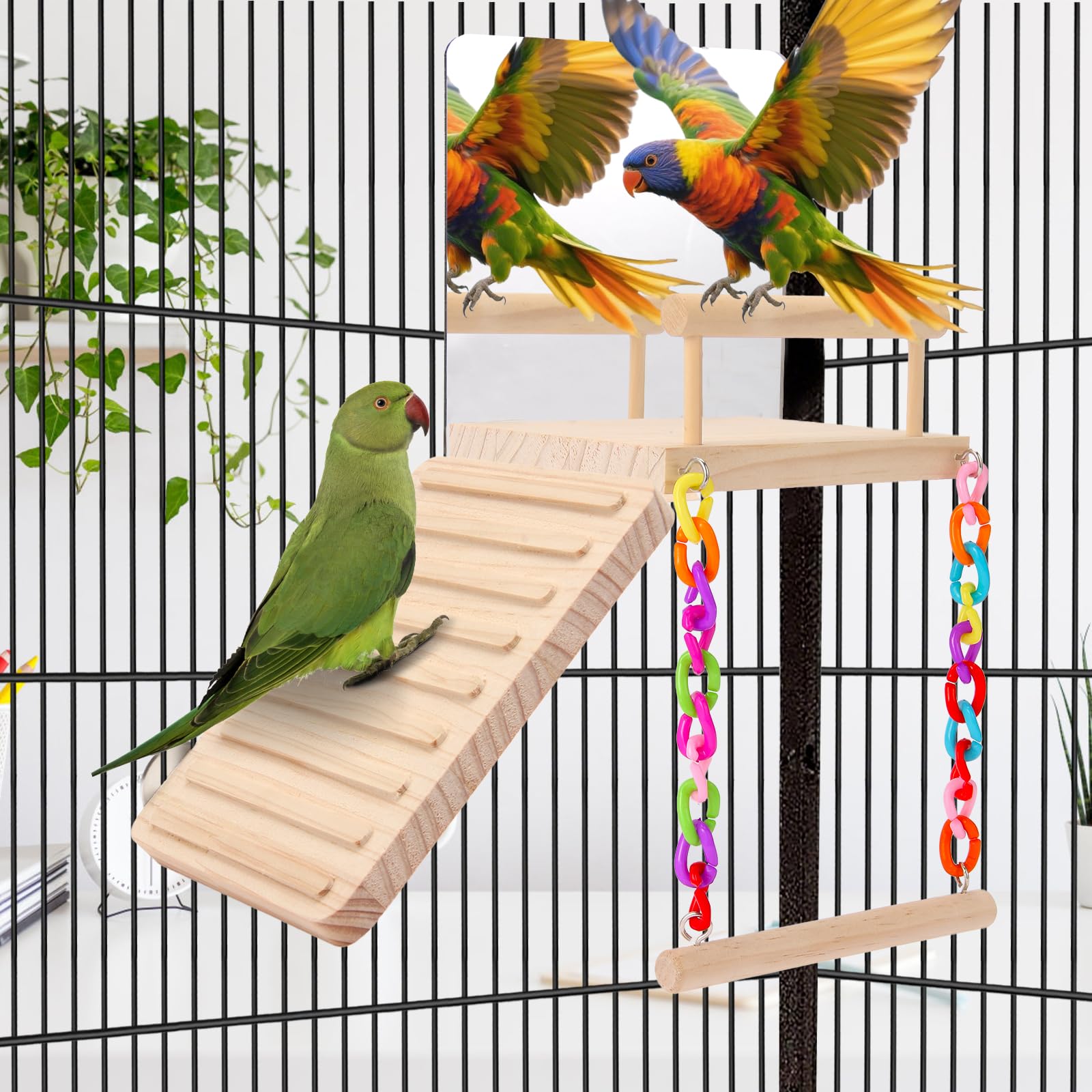 KyoukiBird installation-simple: montage rapide sans outils.