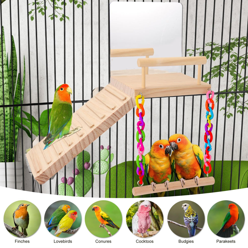 KyoukiBird plateforme-pin-naturel: bois naturel et durabilité.