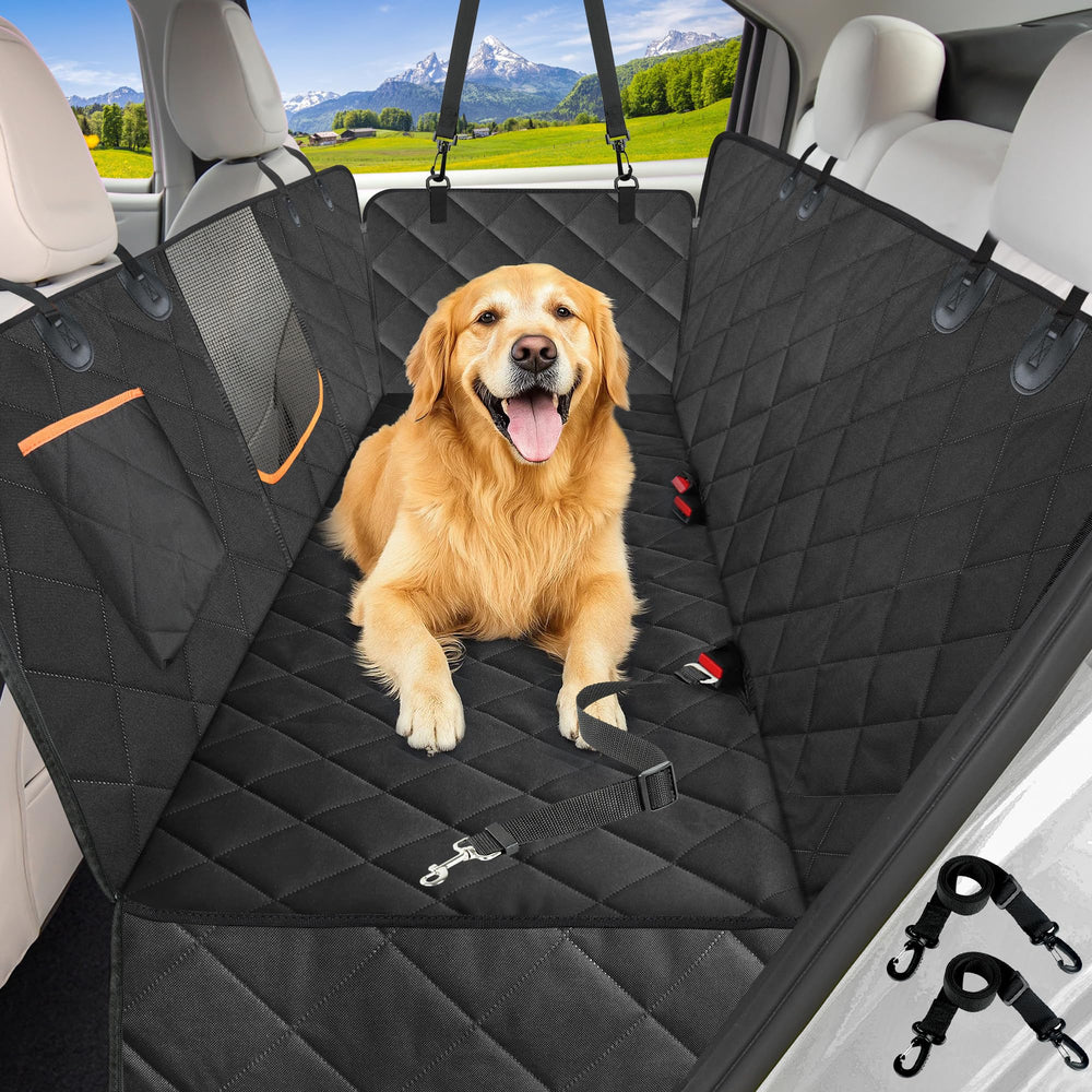 Kytely couverture siège chien arrière hamac pour protéger l'intérieur et offrir confort.
