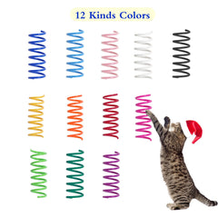 Kitys Fatch ressort violet offre divertissement interactif et mordillement sûr.