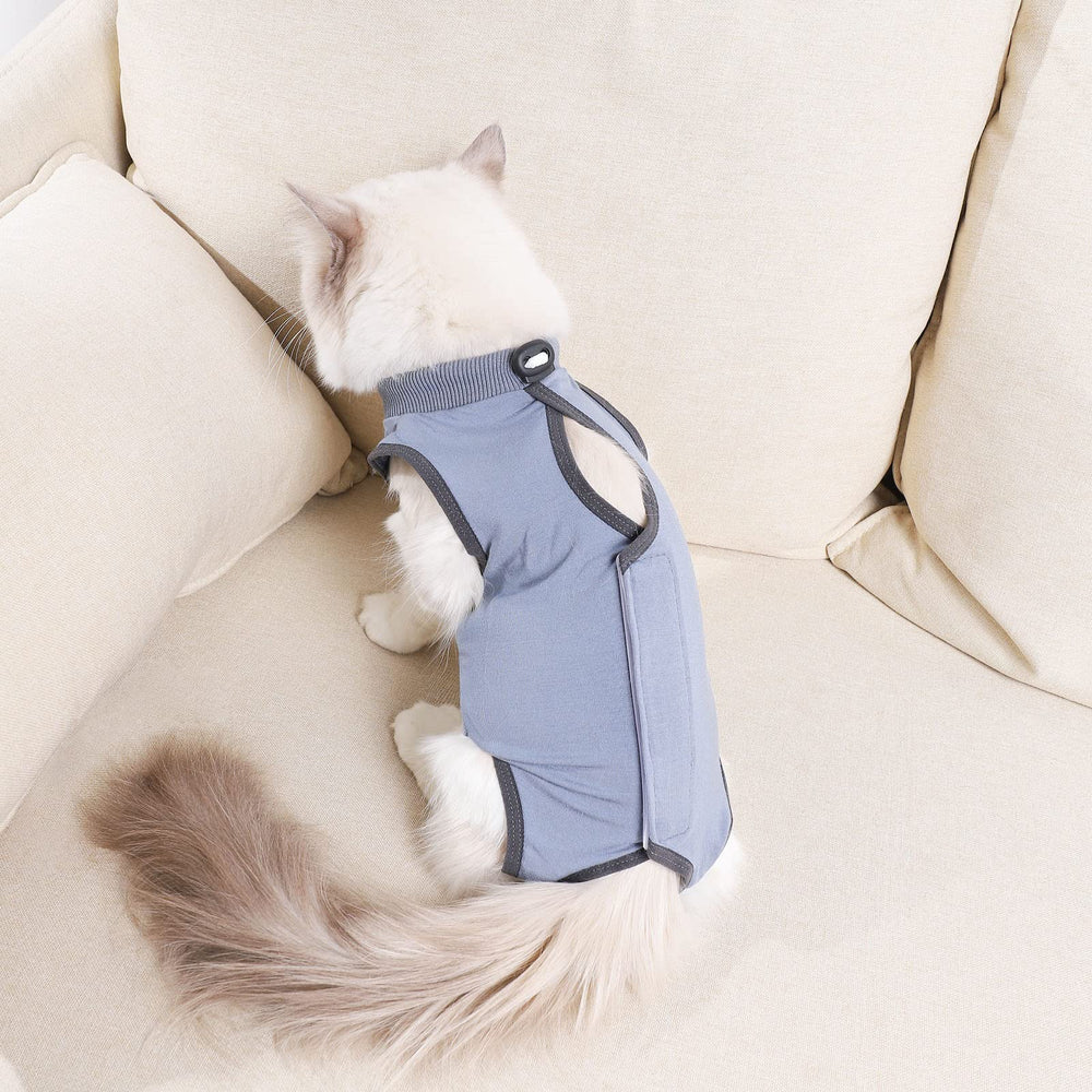 kzrfojy combinaison recuperation chat tailles S-M-L, ajustement adapté