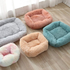 La La Pet Donut Bed garnissage doux PP coton assure un confort moelleux.