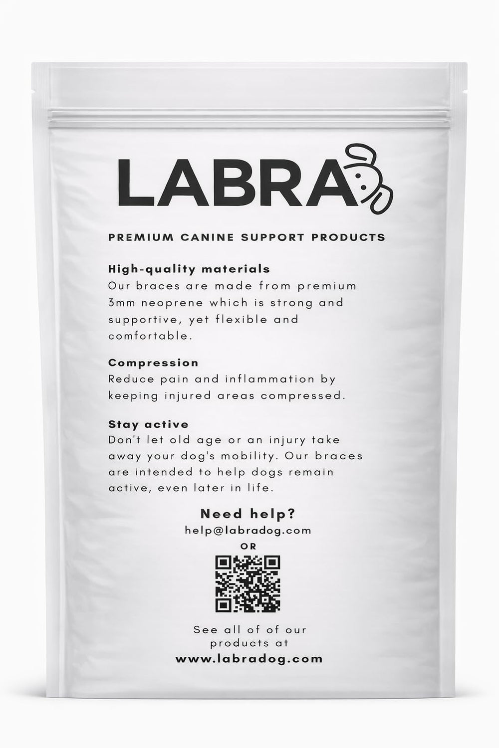 Labra Attelle patte avant simplicité d utilisation au quotidien.