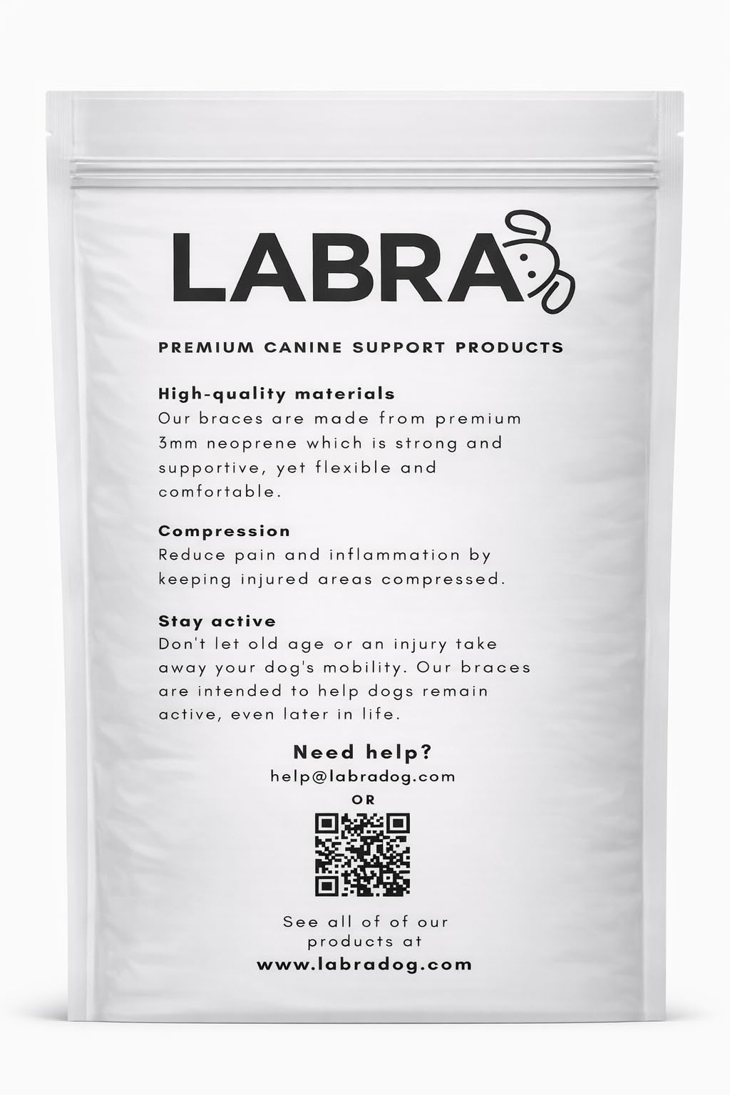 Labra solution quotidienne, prévention des irritations autour du jarret.