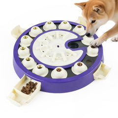 LACCEN puzzle-chien 3-niveaux: stimule le raisonnement et l'intelligence du chien.