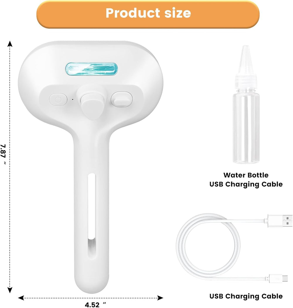 LACOKI brosse-vapeur offre douceur et hydratation légère du pelage.