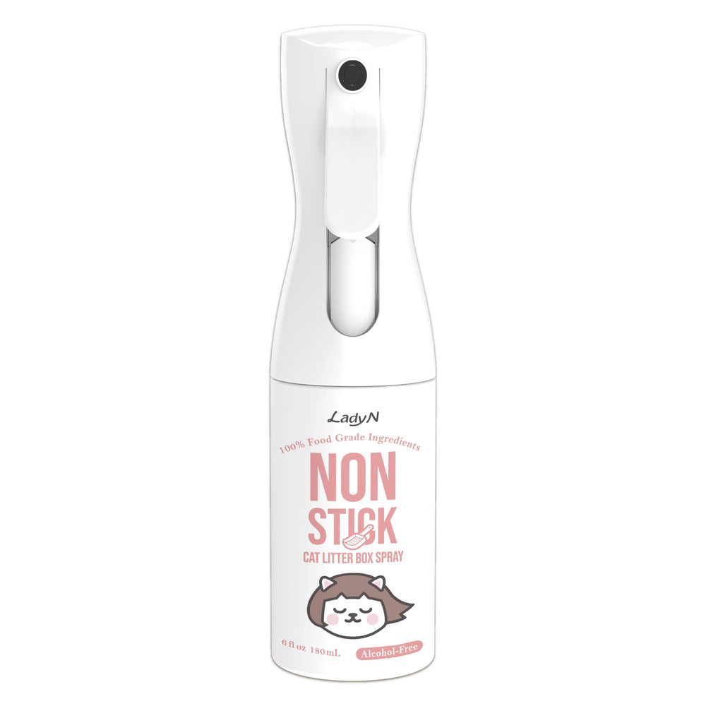 Lady N pulvérisateur antiadhérence: bouteille 177 ml prête à l’emploi, nettoyage facilité.