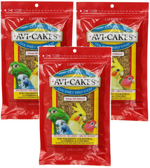 Lafebers Avi-Cakes pour perruche: douceur gourmande soutenant une alimentation équilibrée.
