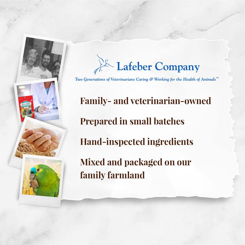 LAFEBER'S Avi-Cakes: étiquette nutritionnelle claire et conseils d’utilisation