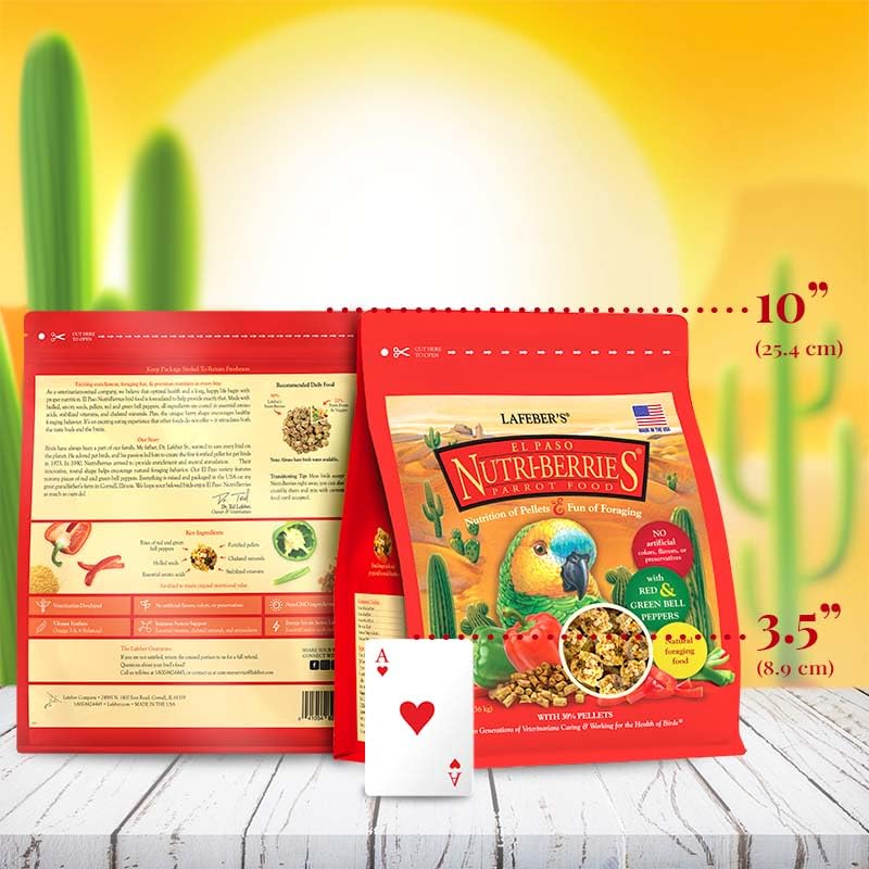 LAFEBER'S El Paso Nutri-Berries saveur naturelle et équilibrée.