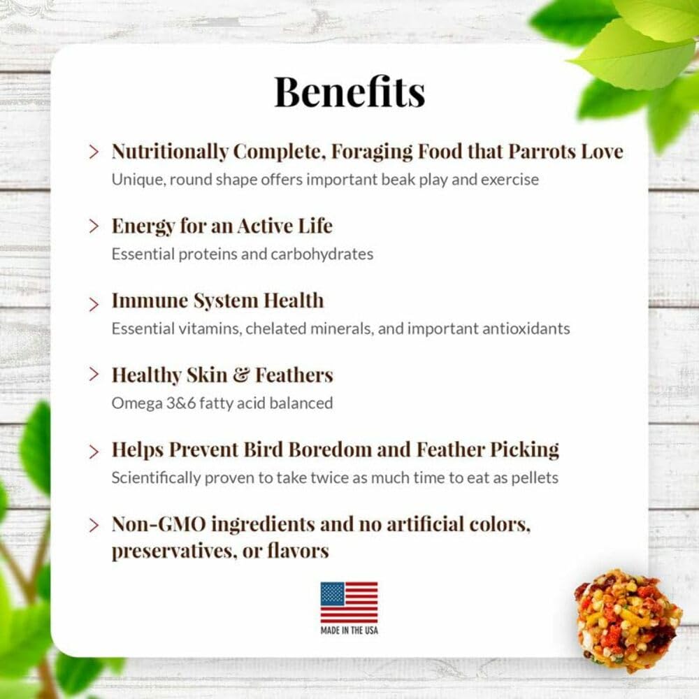 LAFEBER'S Nutri-Berries emballage pratique et dosage facilité