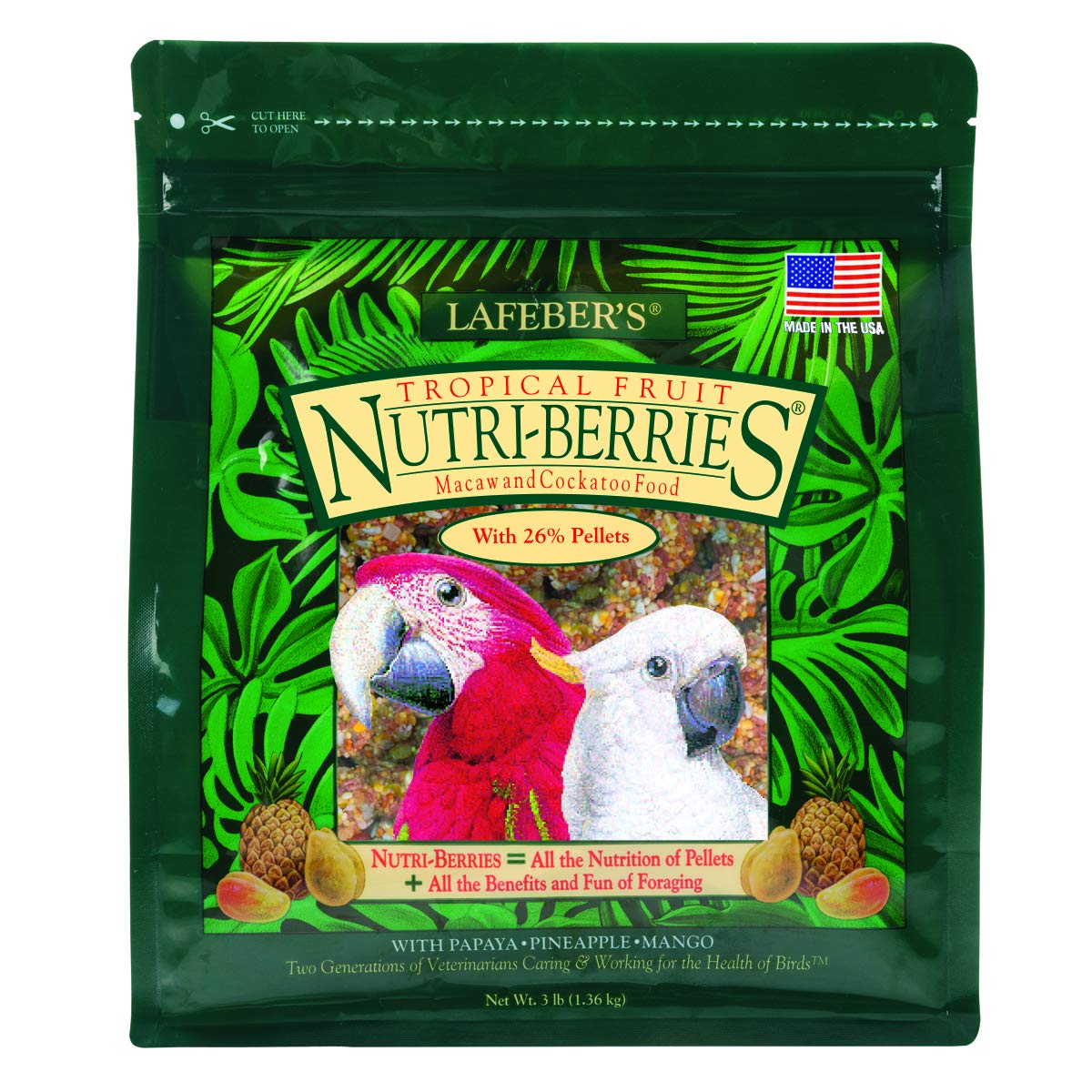 LAFEBER'S Nutri-Berries, ingrédients non-GMO et qualité humaine